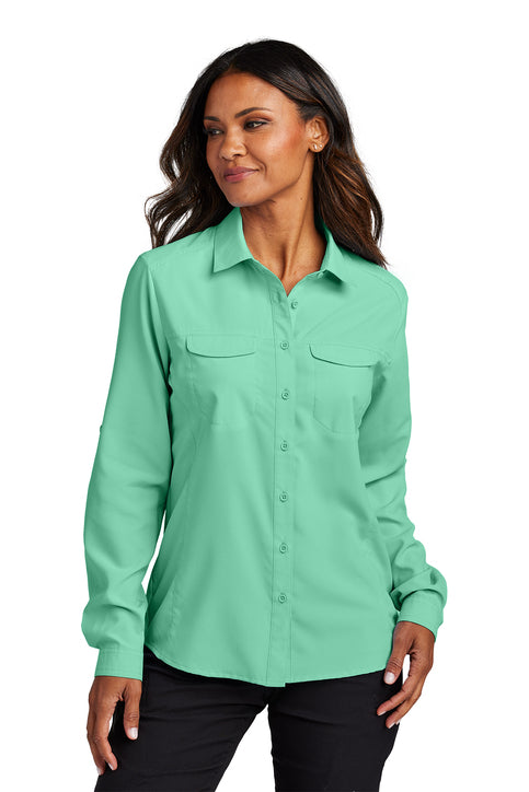 Port Authority® Women's Long Sleeve UV Daybreak Shirt