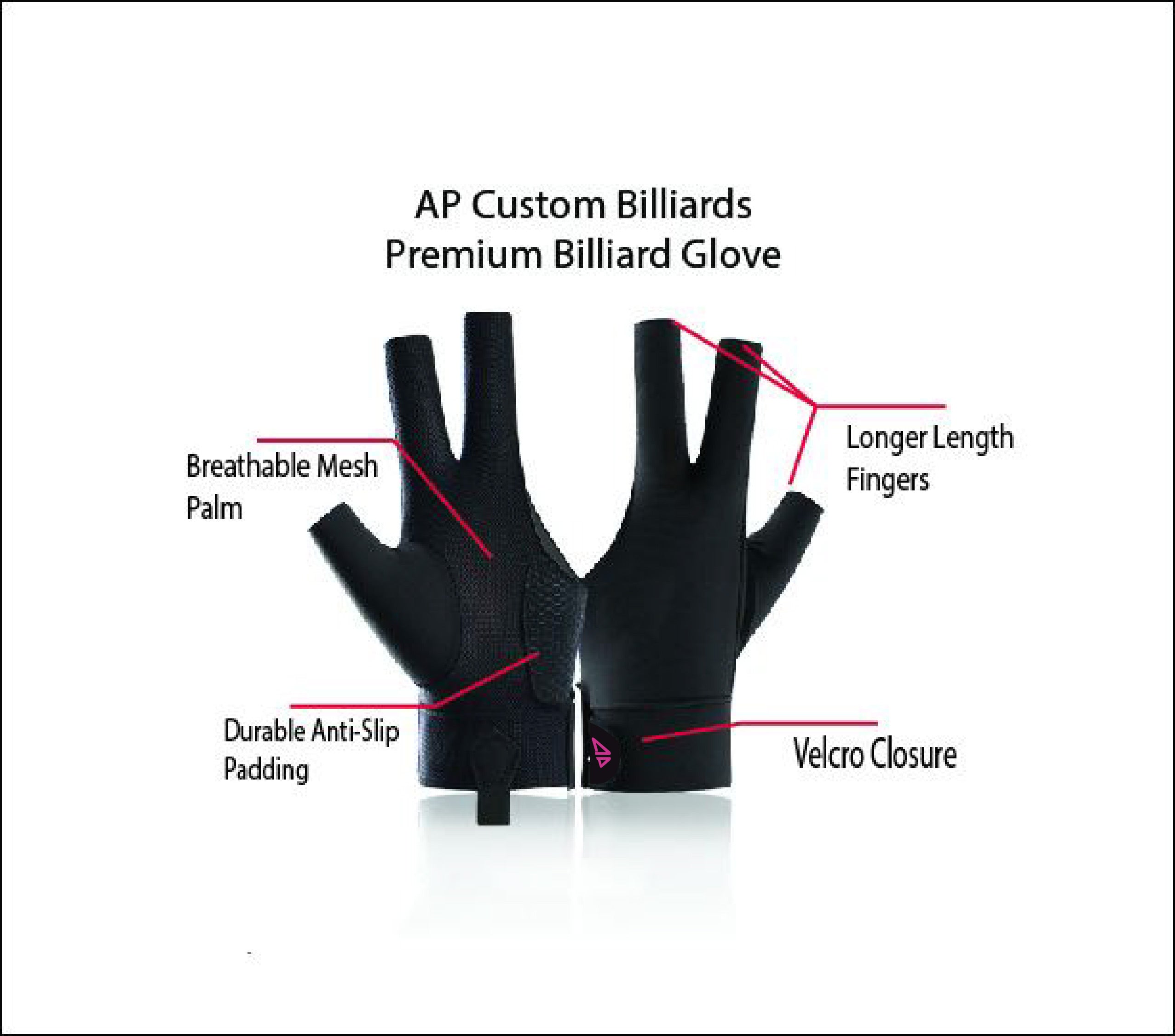 AP Premium Billiards Gloves